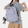 thumbnail image 3 of Oxford Fabric Zipper Backpack without Charm, 3 of 5