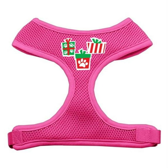Presents Screen Print Soft Mesh Harness Pink Small
