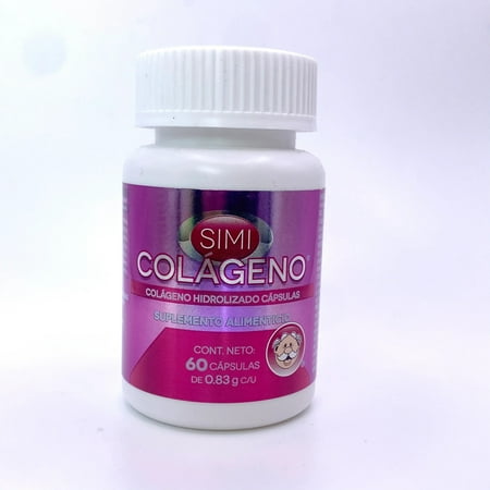 SIMI Colageno Hidrolizado Pelo, Piel y Uñas 60 Gel Capsulas