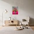 thumbnail image 4 of Funky Animals Wall Art Trendy Tiger Posters and Print Maximalist Eclectic Fashionista Leopard Wall Decor Painting for Bathroom Living room Decor, 4 of 7