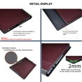 thumbnail image 5 of 16 inch Laptop Case Cover for Lenovo Yoga 7 2-in-1 16ILL10 /16AKP10,PU leather Notebook PC Sleeve Protective Bag with Pen Holder, 5 of 8