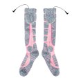 thumbnail image 2 of TIMIFIS Heated Socks Full Foot Heating Socks Winter USB Charging Warm Heating Socks Ski Electric Heating Socks Cold Weather Outdoor Riding Camping Hiking Motorcycle Skiing Socks, 2 of 7