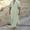 Green, variant on Thobe for Men Short Sleeve Cotton Linen V Neck Mens Kaftan Thobe with Pockets Kaftan Dresses Dubai Clothes