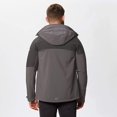 thumbnail image 2 of Regatta - Chaqueta Softshell Dropzone II Reflectante para Hombre (Gris Seal, Negro) Regatta UTRG3236_sealgreyblack, 2 of 2