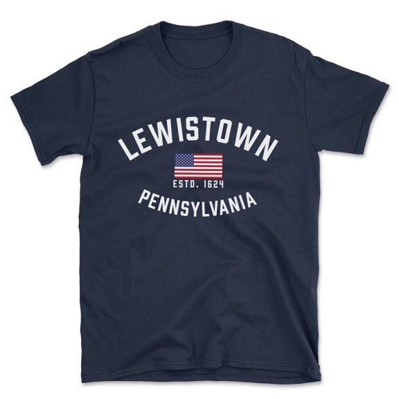 Lewistown Pennsylvania Patriot Men's Cotton T-Shirt