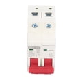 thumbnail image 1 of Wchiuoe DC Miniature Circuit Breaker,Circuit Breaker,DC Miniature Circuit Breaker 2P Solar PV System Isolator DIN Rail Mount 1000V 32A DZ47‑63Z C32, 1 of 8