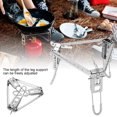 thumbnail image 4 of Folding Burner BracketFoldable Gas Stove Pot Gas Stove Pot Rack Triangle Camping Accessory Reliable and Durable, 4 of 5