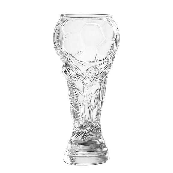 AURIGATE World Cup Trophy Shaped Beer Glass for Beer, Beverages, Soccer Viewing Parties & Game Night Gifts