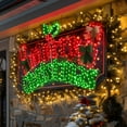thumbnail image 2 of VEIKOUS 6ft Merry Christmas Sign, Lighted Xmas Decorations  Indoor & Outdoor W/5-Meter Power Cord for Holiday Backyard Party, 2 of 12