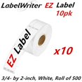 thumbnail image 1 of 10 Rolls DYMO Comaptible 30330 Shipping Labels, 3/4" x 2", 500 Labels/roll, 1 of 1