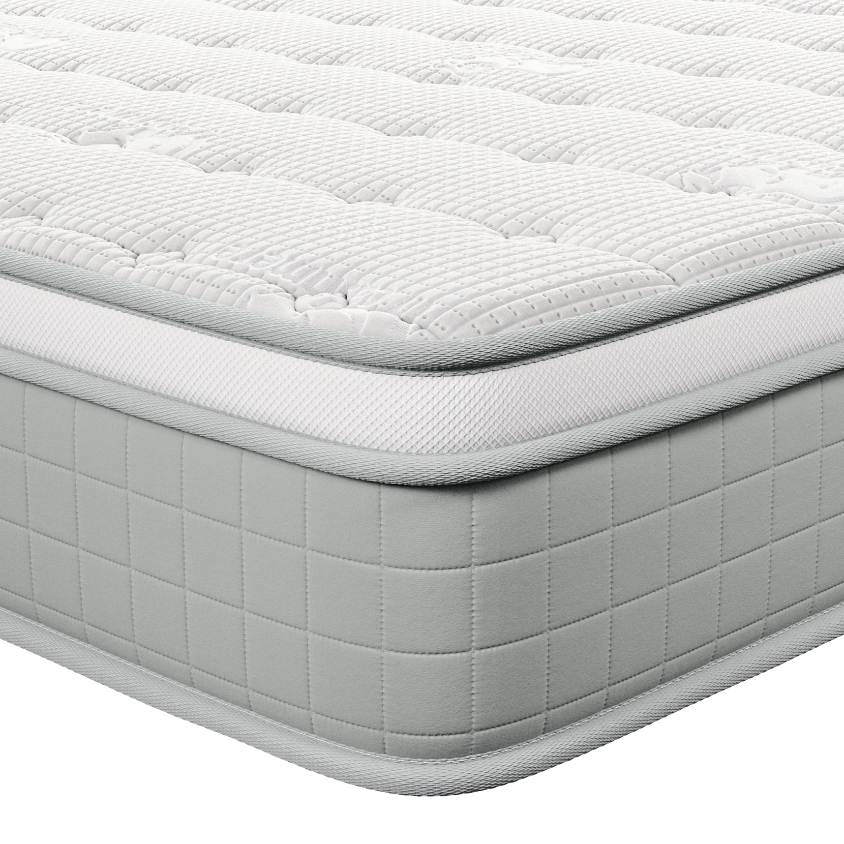 Neche 10" Queen Size Hybrid Mattress, Memory Foam & Pocket Springs, Medium Firmness, Breathable & Pressure Relieving, Individual Pocket, Single Mattress in a box, Ideal for Guest Bedrooms