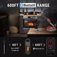thumbnail image 4 of ThermoPro TempSpike Plus Wireless Meat Thermometer with Ultra Thin Probe, Smart Bluetooth Meat Thermometer for Grilling Smoking BBQ Android/iOS Compatible, 4 of 11