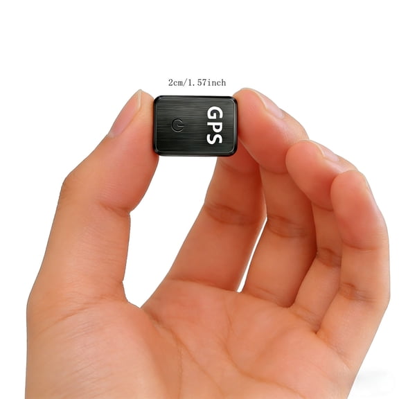 0.8 inch!Hidden Mini GPS Tracker for Vehicles Portable Real Time Magnetic Tracking Device Car Full Global Coverage Location Kids Dogs Trucks Person No Subscription Required Monthly Fee (Mini Size ﻿)