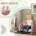 thumbnail image 5 of Qaba Kids Sofa, Rocking Toddler Sofa Chair, Gift for 18-36 Months, Pink, 5 of 9