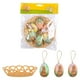 thumbnail image 1 of Casa de campo Decoración de Pascua Easter Eggs Hangings Woven Baskets Easter Eggs Easter Decorations Scene Layout Decoración del hogar, 1 of 3