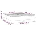 thumbnail image 2 of vidaXL Box Spring Bed Frame Light Gray 59.8"x79.9" Queen Fabric, 2 of 8