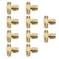thumbnail image 3 of Conector de Rf, Alta Transmisión de Cobre Sin OxÍgeno ​​50 OHMIOS BAJA Pérdida de Señal Conector Rf Adaptador para el Ensamblaje de Antena Giratoria, 3 of 7