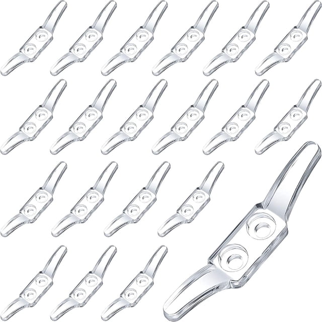 20Pcs Blind Cord Safety Cleat Blind Rope Cleat Window Cord Cleat for Home Office Blinds Curtains Sunshade Curtains Ropes