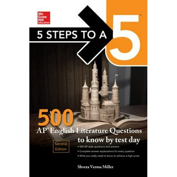 Pre-Owned 5 Steps to a 5: 5 Steps to a 5: 500 AP English Literature Questions to Know by Test Day, Second Edition (Paperback)