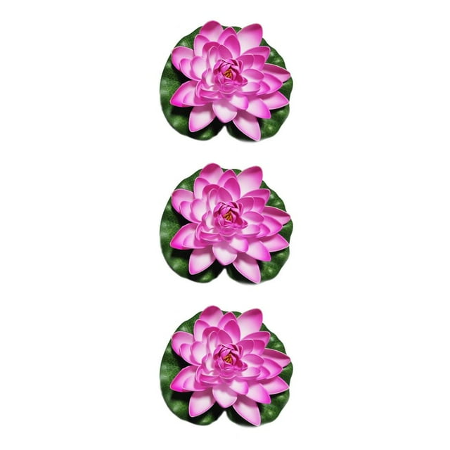 Reemplazo de loto artificial Bewildely Rosa oscuro