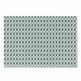 thumbnail image 1 of Geometric Cutting Board, Zig Zag Herrigbone Pattern Vertical Diagonal Short Stripes Chevron Simplistic, Decorative Tempered Glass Cutting and Serving Board, Small Size, Black White, by Ambesonne, 1 of 1
