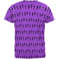 thumbnail image 2 of Halloween Zombie Girl Walker Pattern All Over Mens T Shirt, 2 of 2