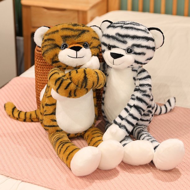 Gwong Juguete Tiger Peluche Muñeca Alta Simulación Faltificación Faltificación Decorativa 2022 Peluche Tiger Animal Peluche Toy Relleno Para Niños Gwong 30013727