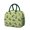 Dark-green, variant on Dino Lunch Bag - Insulated Reusable Lunch Box with Cartoon Dinosaur Pattern, Thermal & Waterproof, Lightweight & Portable for Work, School, Picnic