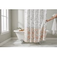 thumbnail image 3 of Serafina Home Blooming Roses Shower Curtain: Watercolor Floral Design, 3 of 7