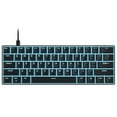thumbnail image 1 of OUTEMU Clavier Mécanique Filaire USB 61 Touches Rétroéclairé LED Supporte Interrupteur Bleu / Rouge, 1 of 8