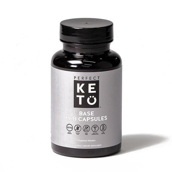 Perfect Keto BHB Capsules Exogenous Boost Pills for Ketogenic Diet Best