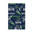 thumbnail image 1 of Panel de interruptores con marco romano de cuero simple con luces de conmutación Seahawks Panel de pared Interruptor de luz simple, doble o con tirador, 1 of 8