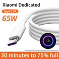 thumbnail image 2 of 2 uds 5A Cable USB tipo C Cable de carga rápida para Xiaomi Mi 10 Ultra Redmi teléfono móvil banco de energía Usb C Cable cargador Usb Deng Xun unisex, 2 of 2