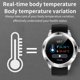 thumbnail image 5 of Reloj inteligente Pantalla IPS completa Táctil IPS K15 Smart Watch de 1,28 pulgadas BT5.0 Rastreador de fitness IP67 Temperatura impermeable/tasa/tasa/corazón/sabidor de monitor de presión e 1 1, 5 of 5