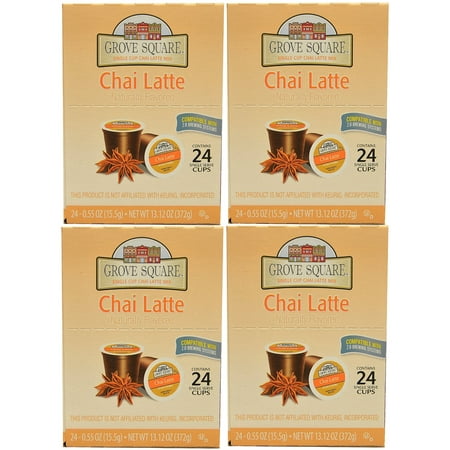 Grove Square Chai Latte, 12.7 Ounce - 24 per pack -- 4 packs per