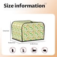 thumbnail image 5 of Picia St Patrick's Day1 Print 4 Slice Toaster Cover , Toaster Protector Dustproof Kitchen Appliance Cover, Kitchen Appliance Dustproof Protector, 5 of 7