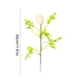thumbnail image 3 of karymi Easter Egg Branch Decoration 11.81in Rattan Base Multicolor Plastic Wreath Egg for Door Wall Spring Party Decor Vase Table Centerpiece Decor Room Decor Home Decor, 3 of 6