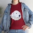 thumbnail image 2 of Great Pyrenees Face Dog Lovers T-shirt, 2 of 2