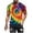 Multicolor B, variant on Taqqpue Mens Tie Dye T Shirt Short Sleeve Round Neck Shirts Summer Muscle Gym Tops Casual Quick Dry Workout Athletic Bodybuilding Cotton Tee
