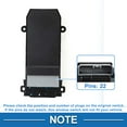thumbnail image 4 of Interruptor de ventana eléctrica del lado del conductor delantero izquierdo de Unique Bargains para Honda Civic 06-11 No.35750SNAA11, 4 of 7