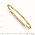 thumbnail image 2 of 14K Polished Hinged Bangle, 2 of 2