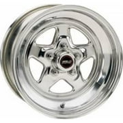 Weld Racing WEL96-512282 15 x 12 in. 5 x 4.75 in. Bolt Circle 6.5 in. Back Spacing 16.7 lbs Pro Star Polished Wheel