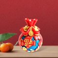 thumbnail image 2 of Colección de estatuas de la Cuenca del Tesoro, adorno artesanal para la entrada de la oficina Rojo, 2 of 8