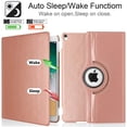 thumbnail image 4 of Étui pour iPad 10.2 pour iPad 9th 8th Gen Pro11 10th Gen Air 4 5 10.9 Pouces Funda Rotatif Intelligent Étui pour Tablette pour iPad 9.7 2017 2018 Air1 2 Rouge iPad Air3 Pro10.5, 4 of 6
