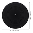 thumbnail image 2 of HEATSHAKING Turntable Platter Mat 1Pack Silicone Vinyl Record Mat 11.6in Round for Phonograph, 2 of 8