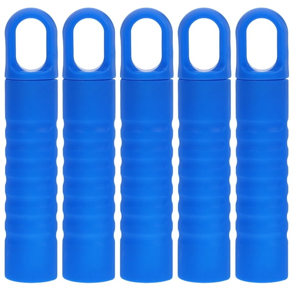 Raindrops 5-Pack Plastic End Caps for Adult Mop and Broom Handles Replacement Accessories