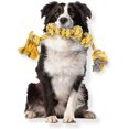 thumbnail image 1 of Juguete para perros casi indestructible para perros medianos y grandes, juguetes interactivos de cuerda para perros de 60 cm y 6 nudos, juguete masticable resistente para limpiar los dientes, juguete, 1 of 5