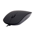 thumbnail image 2 of VONKY Wired Ultra-thin Mini Mouse Desktop Computer Laptop Matte Black White Cute Ergonomic Gaming Mouse, 2 of 9