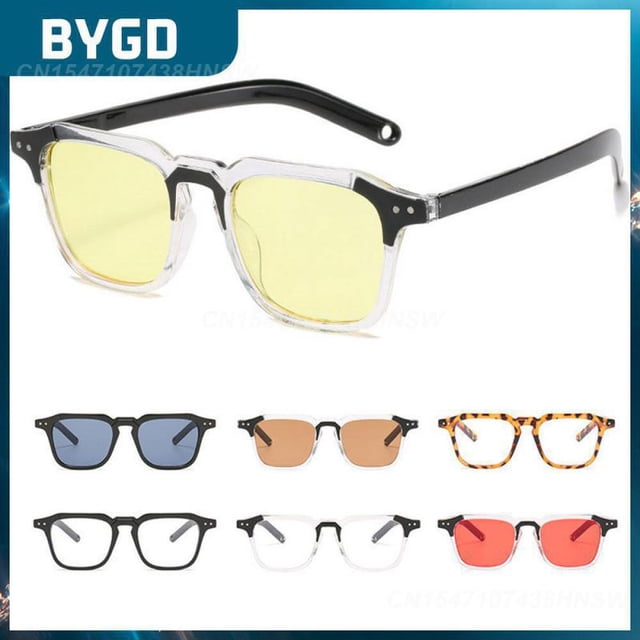 Fashionable Square Sunglasses Universal Durable Glasses Large Classic Sunglasses Car Supplies04United States He Qiyong unisex