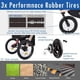 thumbnail image 4 of Pet Rover Run Performance Jogging Sports Stroller with Comfort Rubber Wheels/Zipper-Less Entry/1-Hand Quick Fold/Aluminum Frame ShopWise Round, 4 of 6